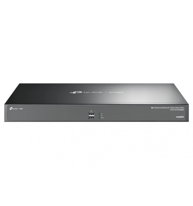 TP-Link VIGI NVR4064H, 64 kanálů, až 8MP, 320Mbps, H.265+, 4x SATA, max. 64 TB, 2x GLAN, 3x USB, VGA, HDMI