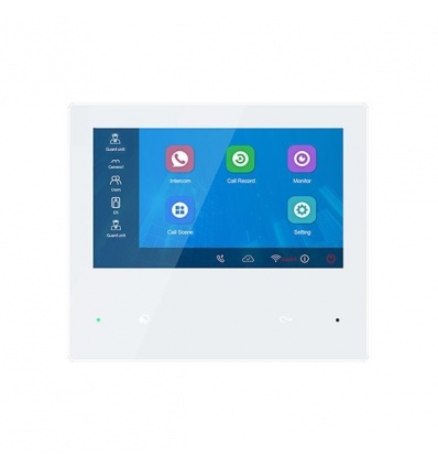 OPRAVENÉ - XtendLan Bytový monitor Digital 2-drát / LCD 7" dotykový 1024x600/ videopaměť/ WiFi/ IPC ONVIF