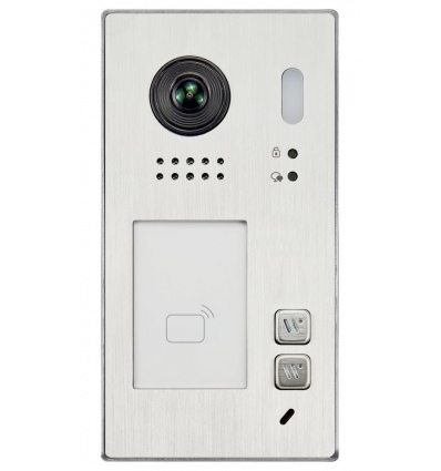 OPRAVENÉ - XtendLan Dveřní stanice Digital 2-drát/ 2x zvonek/ 2Mpix 170st/ IR/ dual RFID 125kHz a 13,56MHz/ povrchová mo...