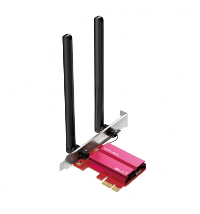 Mercusys MA37BE BE6500 WiFi7 BT PCIe adapt.