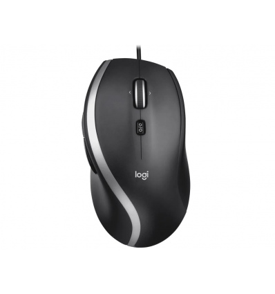 Logitech M500s/Kancelářská/Optická/Pro praváky/4 000 DPI/Drátová USB/Černá