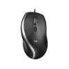 Logitech M500s/Kancelářská/Optická/Pro praváky/4 000 DPI/Drátová USB/Černá