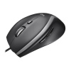 Logitech M500s/Kancelářská/Optická/Pro praváky/4 000 DPI/Drátová USB/Černá