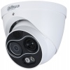 Dahua termální duální IPC 256x192 f2mm (88st)/ vizuál 4Mpix 2mm (94st)/ IR30m/ turret/ detekce ohně/ měření teploty