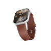 Epico Watch Strap Leather 42/44/45/49 - hnědá