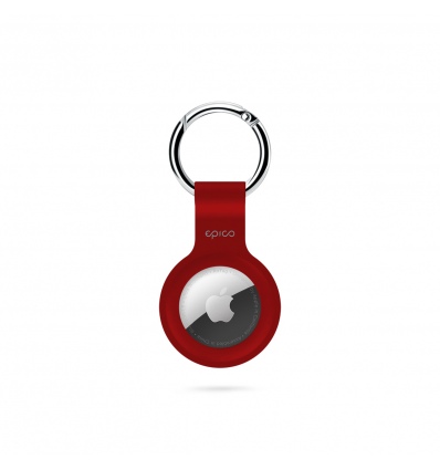 Epico Silicone Case for AirTag - červená