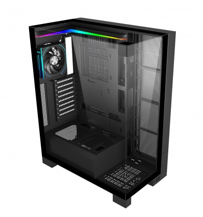 FSP U691-BP/Midi Tower/Transpar./Černá