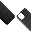 Epico Mag+ kožený kryt iPhone 15 Plus - černá