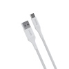 Epico Braided Cable 1,2m USB-C to USB-A - bílá
