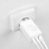 OBAL:ME GaN Cestovní Nabíječka USB-A + USB-C 36W White