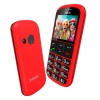 EVOLVEO EasyPhone XS, mobilní telefon pro seniory, červený