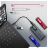 AXAGON EEM2-SD2 USB-C 10Gbps - M.2 NVMe & SATA SSD kovový DISPLAY box, bezšroubkový