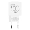 OBAL:ME GaN Cestovní Nabíječka USB-A + USB-C 36W White