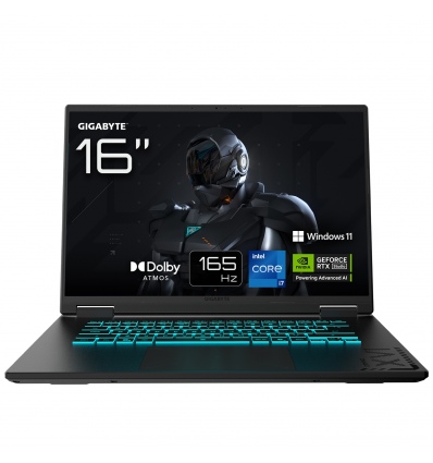 Gigabyte GAMING/A16 CWHI3CZC94SH/i7-13620H/16"/2560x1600/16GB/1TB/RTX 5070/W11H/Black/2R