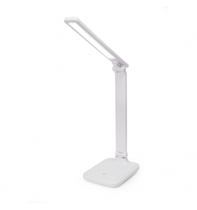 Platinet stolní LED lampa Remus 5W stmívatelná, dotykové ovládání, USB port, bílá