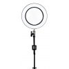Platinet stolní LED lampa Magnify 10W stmívatelná s lupou, černá
