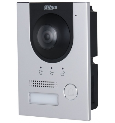 Dahua Dveřní stanice IP/ 1x zvonek/ 2Mpix 169st WDR/ PoE/ IP65/ IK07