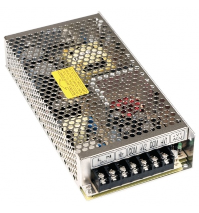 XtendLan Duální napájecí adaptér, montáž na DIN lištu, 24V DC 3,7A a 12V DC 3,7A