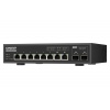 QNAP switch QSW-L3208-2C6T (6x 10GbE port, 2x 10G SFP+/NBASE-T Combo, Lite Managed)