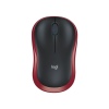 Akce myš Logitech Wireless Mouse M185 nano červená