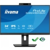 24" iiyama XUB2490HSUH-B2:IPS,FHD,HAS,webcam