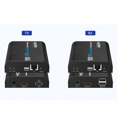 PremiumCord HDMI KVM extender přes LAN