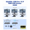 PremiumCord HDMI KVM extender přes LAN