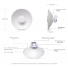 Ubiquiti UISP-Dish-Mini - UISP Dish Mini