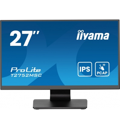27" iiyama T2752MSC-B1AG:IPS,FHD,10p