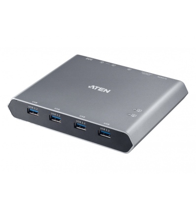 ATEN 2-Port 4K DisplayPort USB-C KVM Dock switch