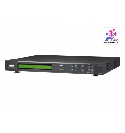 ATEN 4x4 port HDMI matrix přepínač a scaler