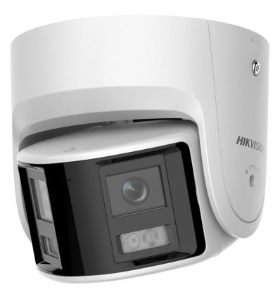 Hikvision DS-2CD2346G2P-ISU/SL(2.8mm)(C) 4MPix IP Turret AcuSense panoramatická kamera IR 30m, WDR 120dB, A/A, mikrofon