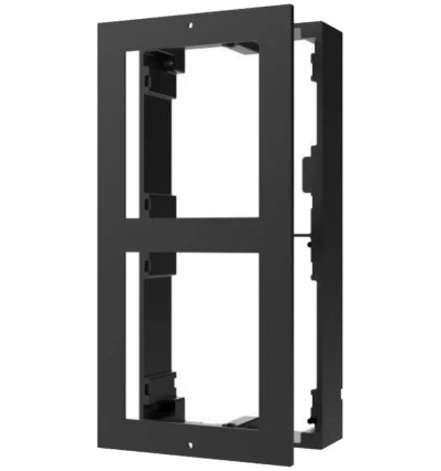 Hikvision DS-KD-ACW2/BLACK - 2-rámeček interkomu pro povrchovou montáž černý