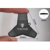 VIKING USB FLASH DISK 3.0 4v1 64GB, S KONCOVKOU APPLE LIGHTNING, USB-C, MICRO USB, USB3.0, stříbrná