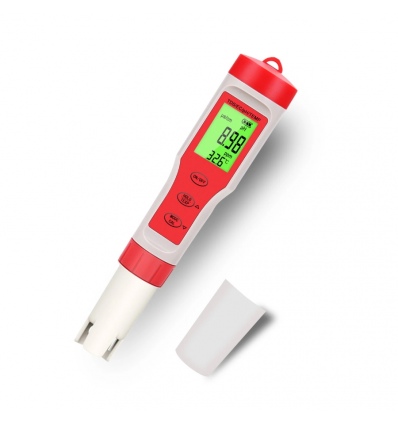 W-Star Tester vody 4v1 EZ9908 na pH, vodivost, TDS pro bazény, studny a hydroponii