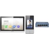 Hikvision DS-KIS902-S - Kit IP videotelefonu, dveřní stanice + bytový monitor + switch