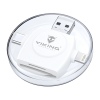 VIKING ČTEČKA PAMĚŤOVÝCH KARET V4 USB3.0 4V1 bílá