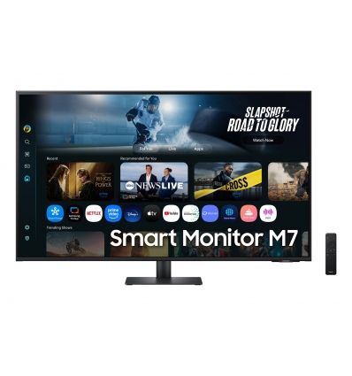Samsung Smart Monitor/M70F/43"/VA/4K UHD/60Hz/4ms/Černá/2R