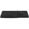 Logitech K120/Drátová USB/RU layout/Černá