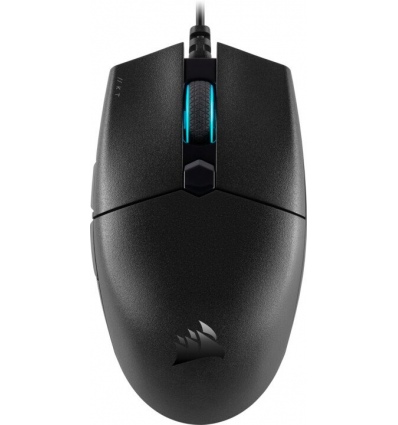 CORSAIR Katar PRO/Herní/Optická/Pro praváky/12 400 DPI/Drátová USB/Černá