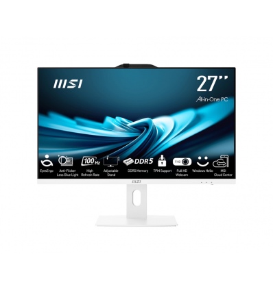MSI PRO/AP272P 14M-892CZ/27"/FHD/i7-14700/16GB/1TB SSD/UHD 770/W11P/Bílá/3R