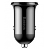 Baseus CCALLP-01 Grain Pro Nabíječka do Auta 2xUSB 4.8A Black