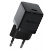 Baseus Rychlonabíječka do sítě Palm 20W USB-C PD QC 3.0 černá