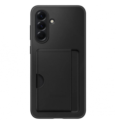 Samsung Zadní kryt s kapsou na kartu pro Galaxy A56 Black