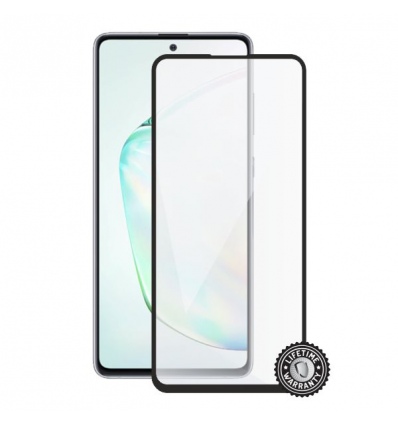 Screenshield SAMSUNG N770 Galaxy Note 10 Lite Tempered Glass protection (full COVER black)