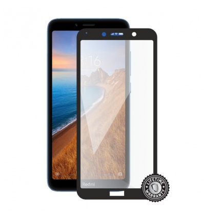Screenshield XIAOMI Redmi 7A Tempered Glass protection (full COVER black)