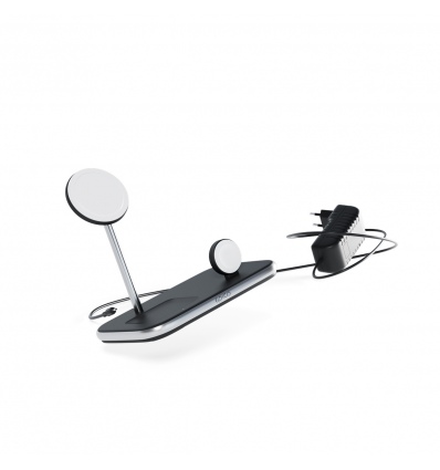 Epico 3in1 MagSafe Wireless Charger - černá