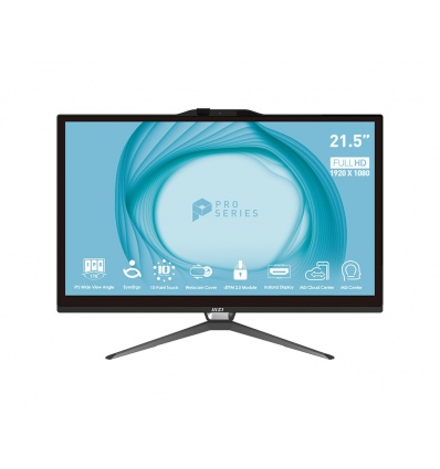 MSI PRO/AP222T 13M-290CZ/21,5"/FHD/T/i5-13400/8GB/256GB SSD/UHD 730/W11P/Černá/2R