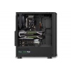 EVOLVEO Ptero Q1/Midi Tower/Transpar./Černá