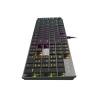Genesis herní mechanická klávesnice THOR 420/RGB/Content Slim Blue/Drátová USB/US layout/Šedá